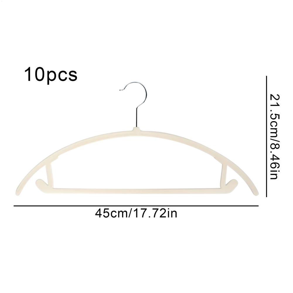 

Kids Clothes Hangers 10 Piece Velvet Hangers For Baby Clothes 360 Degree Rotation Rack Hooks For Designed For Closet Door Coat белый