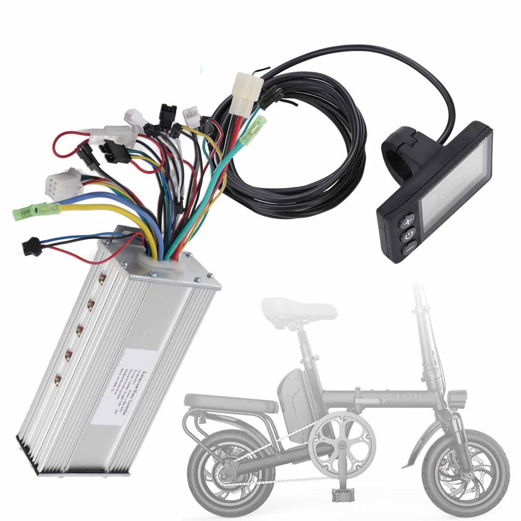 Waterproof LCD Display Panel Electric Bicycle Ebike Scooter Brushless Controller Kit(1000W 48V )