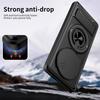 For Honor X9C X9B X9A X50 X60 Pro Smart/Magic 5 6 7 Lite Camera Rotating Sliding Cover Car Magnetic Ring Double Stand Phone Case