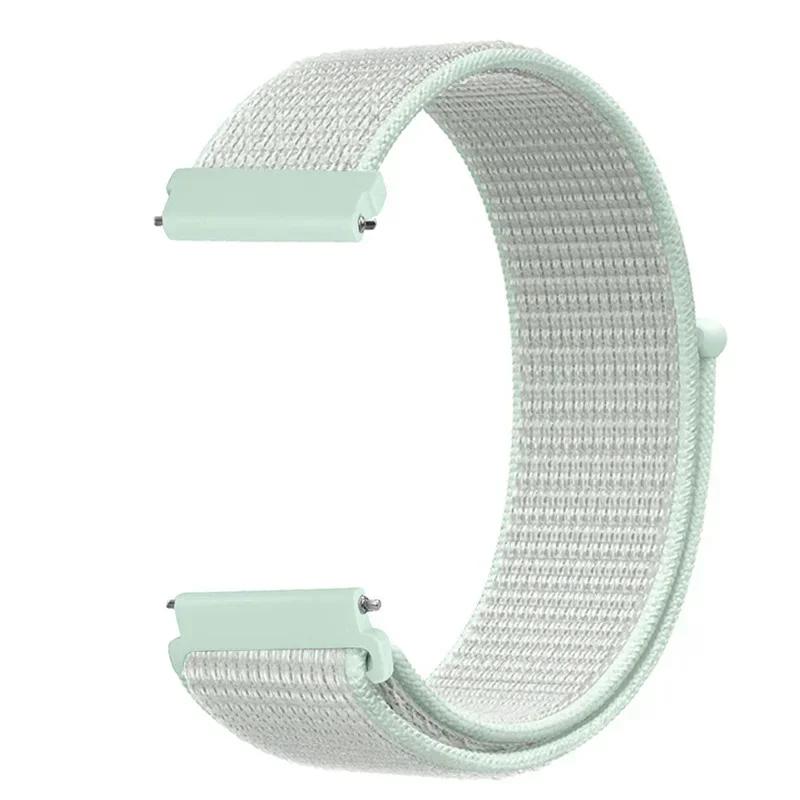 20/22mm Nylon Loop Strap For Amazfit Balance Smartwatch Replacment Bracelet Sport Watchband Correa For Amazfit Balance Watchband
