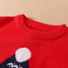 Baby Girls Sweater Knit Pullover Clothes Autumn Winter Soft Wool Clothing 2024 Christmas Sweatshirts Boys Snowman Outfit
