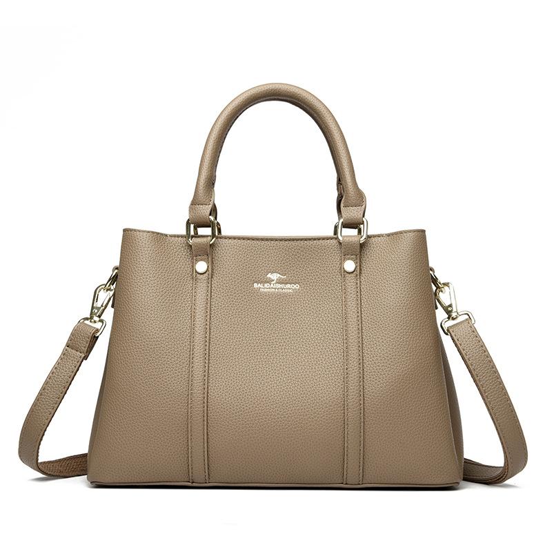 

Женская сумка новая модная женская сумка большой вместимости на одно плечо через плечо портативная сумка для мамы