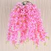 Hanging Artificial Flower Vine UV Resistant Indoor Outdoor Fake Silk Flower Garland Home Wedding Party Simulated Floral Rattan Decor