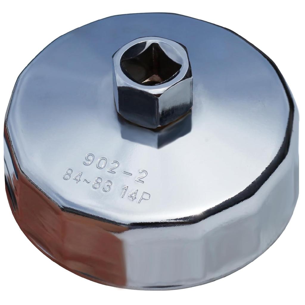 Mreoocar 14Flutes Oil Filter Wrench for Sprinter Jeep and Dodge Oil Filter Cap Socket Removal Tool for Changing Oil