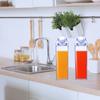 500ml/1000ml Milchkarton Wasserflasche Transparent Plastik Tragbar Klare Box Für Saft Tee Milchflaschen Trinkbecher BPA-frei