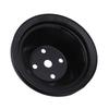 Metal Crankshaft Pulley Long Water Pump Pulley Replacement for Chevy SBC 262 327 400 Engine
