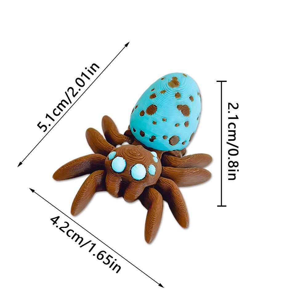 

3D Stereo Magnetic Fridge Stickers - Spider & Frog Designs