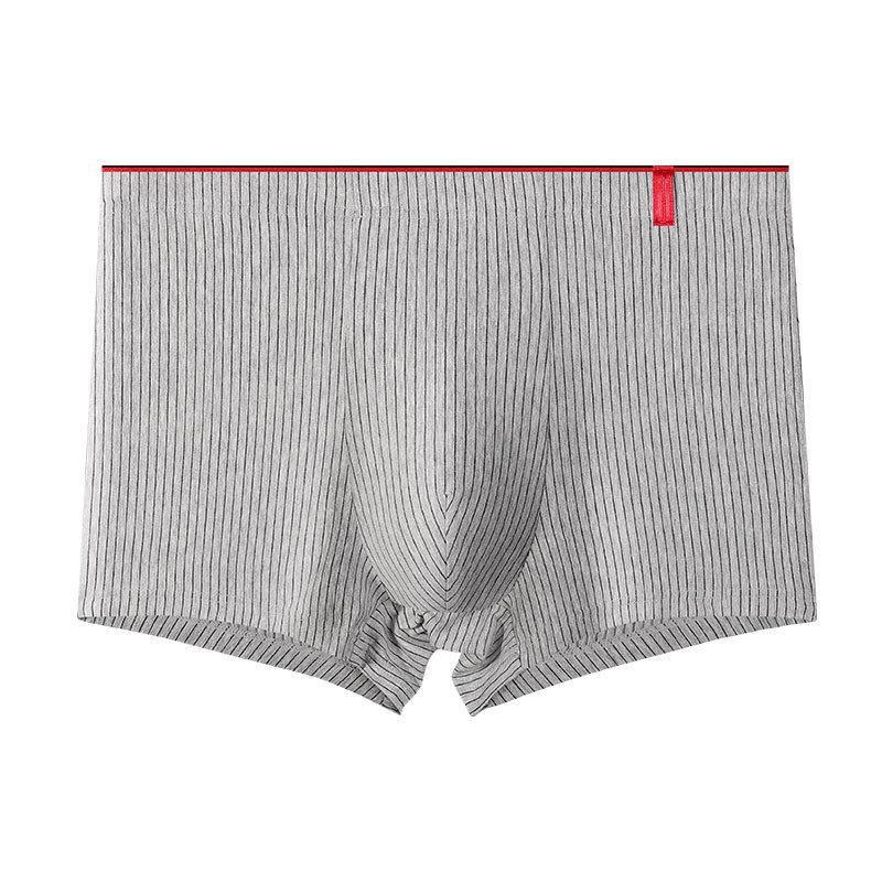 Men's Cotton Striped Boxer Shorts - Comfortable Fit