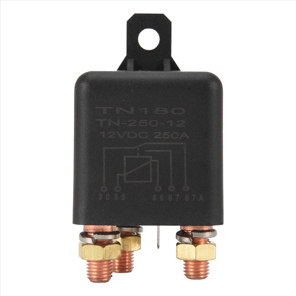 Car Relay 12V 250A Continuous Type High Power Motorcycle Battery Control Switch Terminal Automotive Relay