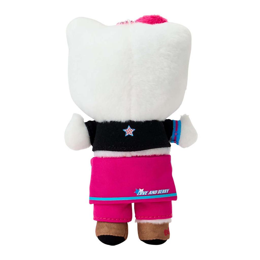 Sanrio Fashionable Witch Love and Berry Mascot Holder (Pitchy Black T-Shirt) Hello Mimi, Ages 6 and Up, 648302