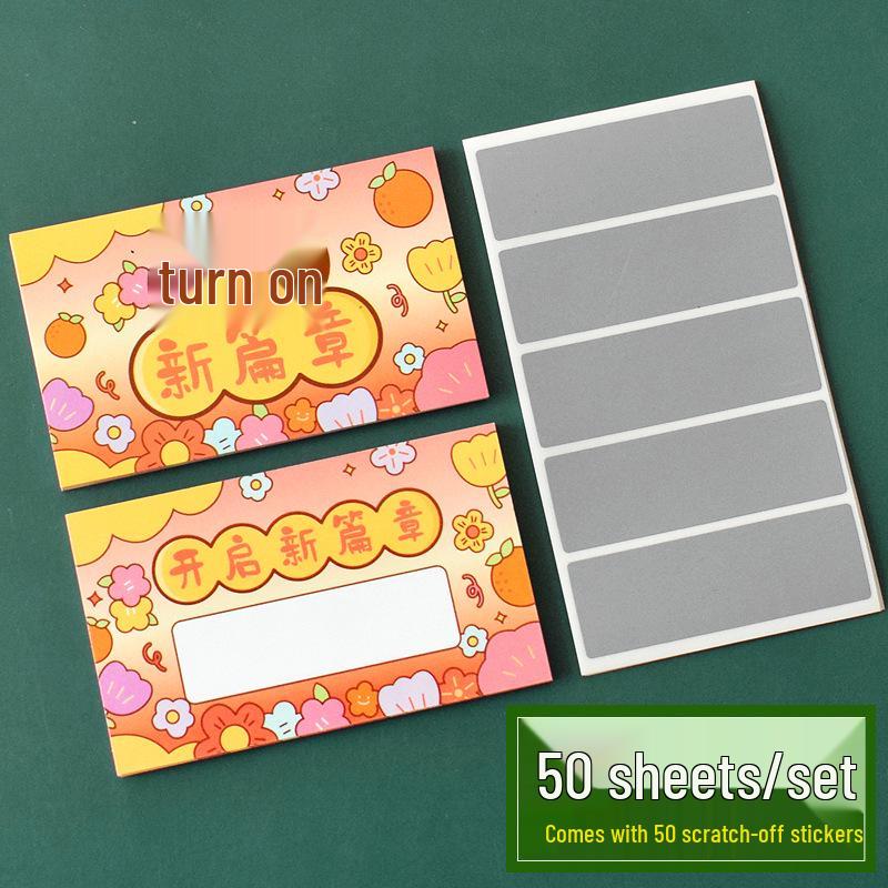 DIY Scratch-Off Cards: Creative Back-to-School Gifts for Students