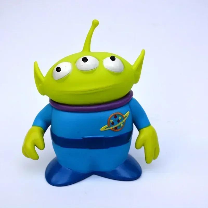 Kids Childrens Toy Story Three-Eyed Alien Monster Handmade Sullivan Vinyl Doll Anime Figure Accessories Birthday Xmas Gift Present for