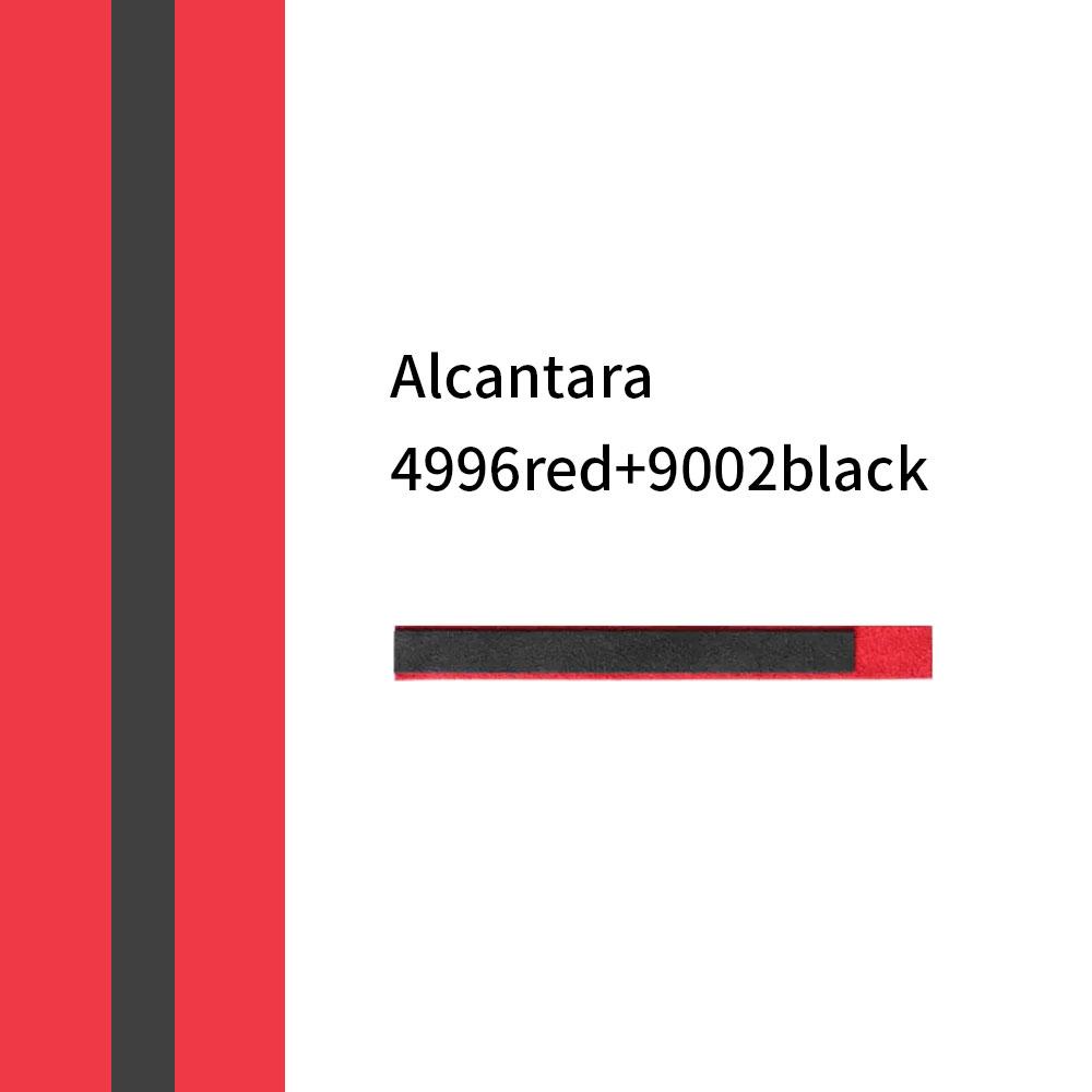 Suede Car Steering Wheel Top Marker For BMW F30 E90 E92 E93 E46 E60 Center Decoration Line Red Marking Car Interior Accessories