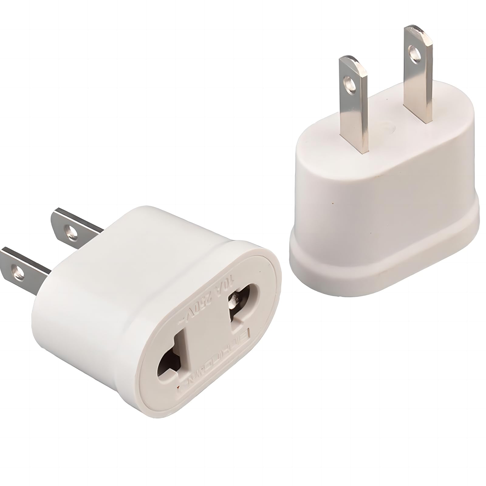 

DELUXEFOX Conversion Plug Power Conversion Plug of 10A C Type Conversion Plug Overseas Conversion Plug Domestic Conversion Plug High Compatibility