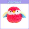Creative Parrot Sparrow Bird Pendant Plush Toy Doll Keychain With Ring Bell For Kids And Collectors