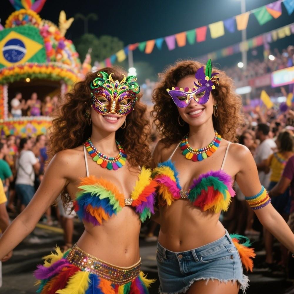 6 шт. Маскарадні маски Карнавалу в Бразилії Маска для обличчя DIY Маска для очей Вечірка Макіяж Бал