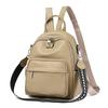 New schoolbag versatile tide women's large-capacity travel backpack first layer cowhide backpack women's genuine leather women's bag