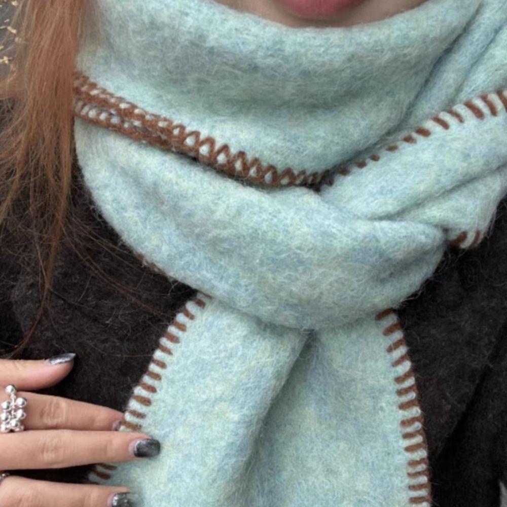 Soft Winter Cashmere Scarf Winter Warm Motorcycle Scarf Advanced Thermal Neck Warmer  Autumn Winter