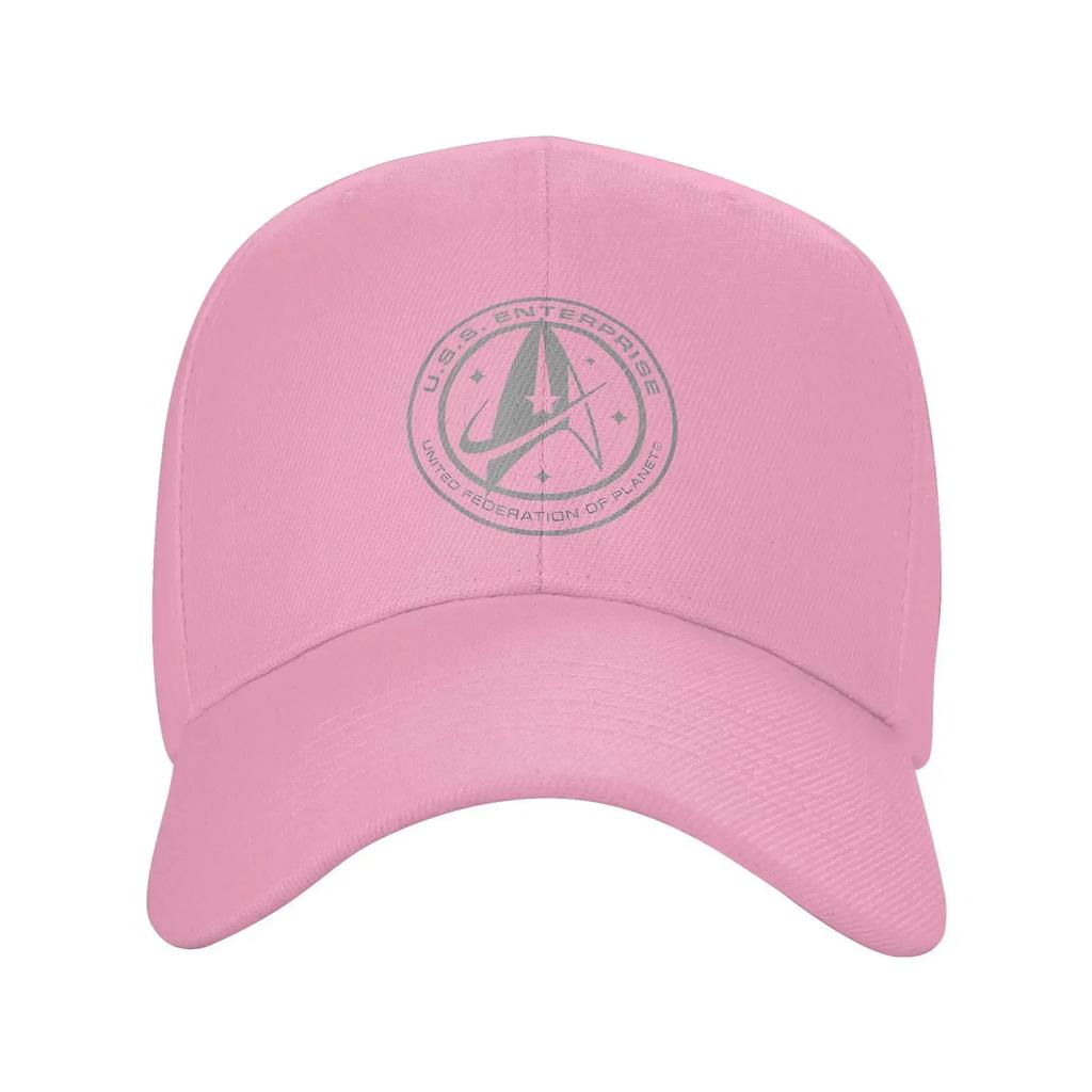 Unisex Treks Enterprise Crest Accessories Baseball Caps Dad Hat Unique Formal Headwear Adjustable