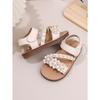 New Arrival Elegant Girls' Floral Princess Style Sandals Soft-Sole Sweet & Stylish Shoes for Toddlers Casual Kids Shoes Cute Girls Shoes