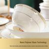 Jingdezhen Bone China Dinnerware Set - 24 Pieces