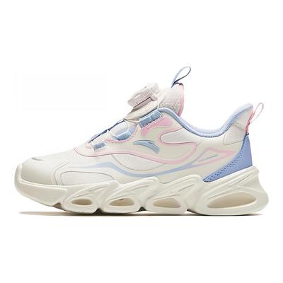 Kids Casual Comfortable Shock Absorbing Wear Resistant Low Top Running Shoes Kids Running Shoes White Blue Pink A322349944-1