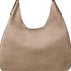 MICHAEL KORS Nolita brand logo metal accessories Hobo handbag leather shoulder bag large size women's khaki