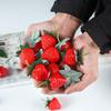 Artificial Strawberry Model Decoration for Floral Arrangements and Teaching Props