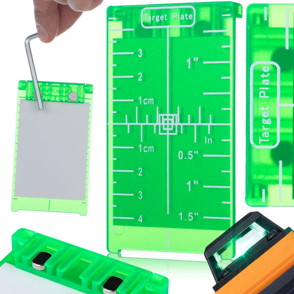 Green Dial For Reading The Laser Level Measurement
