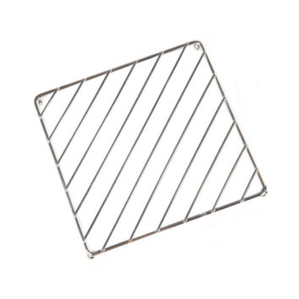 

Creative Iron Square Placemat Pan Pot Mat Holder Stand Hot Placemats Cookware Mats Drink Coasters Kitchen Tools Placemat 2026NEW 1pcs
