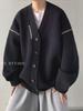 Men's 2025 Vintage Loose Knit V-Neck Cardigan for Winter