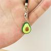 Fashion Phone Charm Avocado Bag Pendant Elegant Fruit Keychain Backpack Keyring Accessory for Personalized Decoration