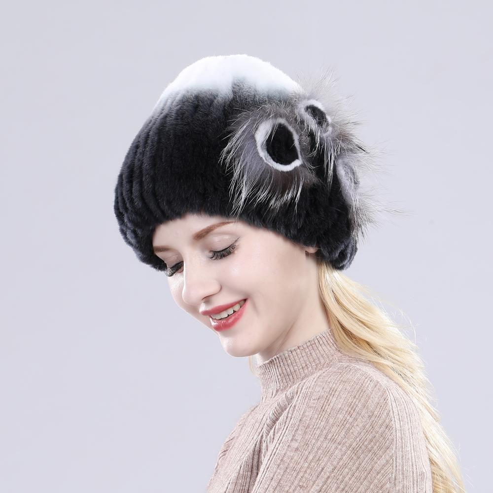 Шапки из меха кролика Рекс для России — фото 4