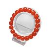 Unisex Imitation Southern Red Agate Bracelet with Baoshan Ice Red Finish [Subtle Black Lines]