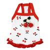 Chaleco para Mascota Ropa para Gato Ropa Linda para Perro Pequeño Chaleco de Cereza para Perro Chaleco Transpirable de Verano Ropa Suave Transpirable para Mascotas