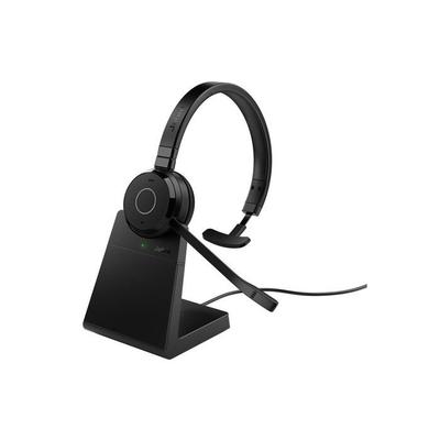 Wireless Stereo Headset - Jabra - Evolve 65 Te Link MS - 12h Battery Life - 30m Range - Microsoft Teams Certified