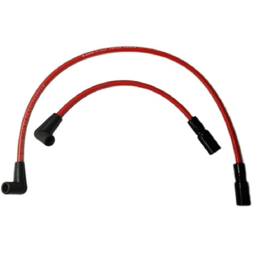 

Новые 10,4 мм 10 мм Красные провода свечей зажигания Подходят для Harley Davidson Big Twin 99-19 FXD Dyna Softail красный
