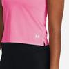Under Armour Solid Color Round Neck Slim Fit Short Sleeve T-Shirt Women Tops Pink 1382434-682