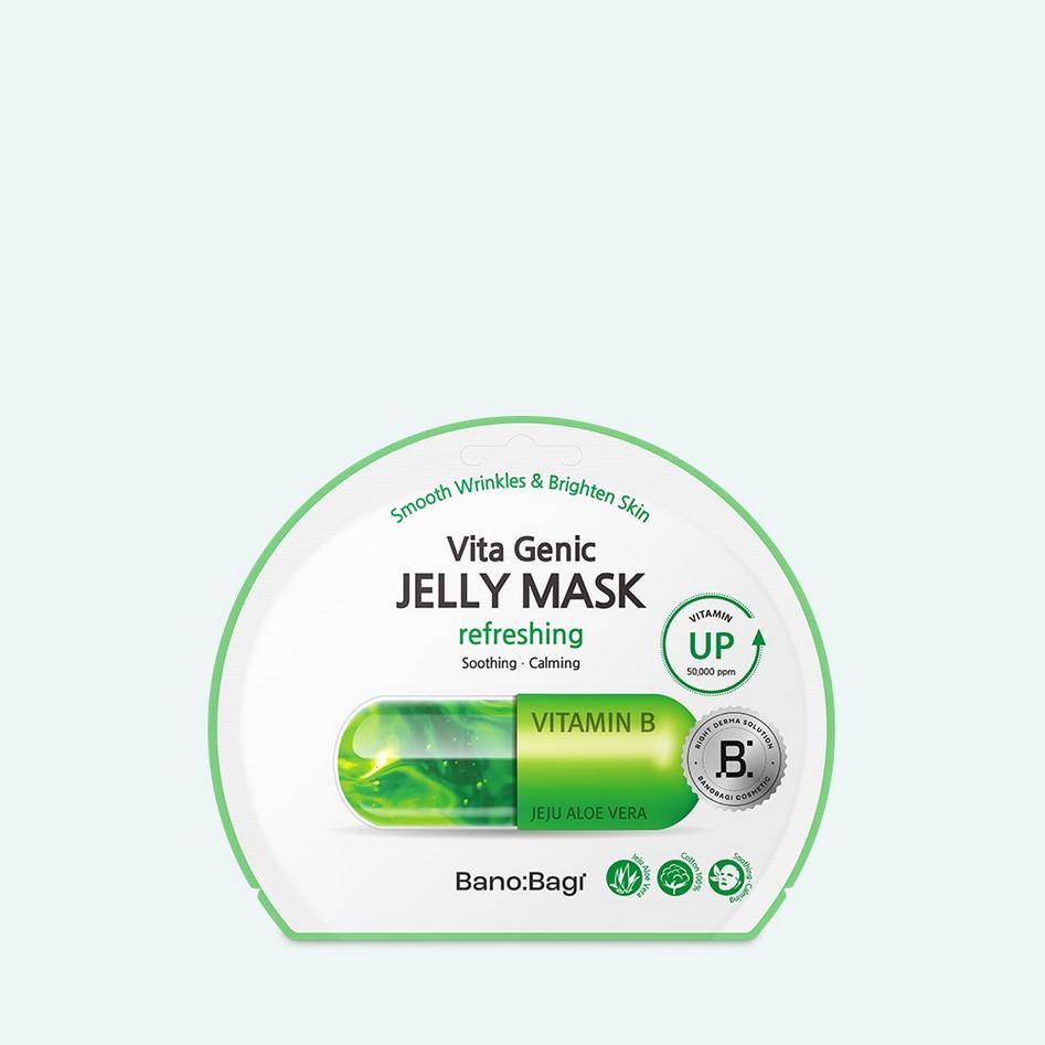 BANOBAGI VITA GENIC JELLY MASKS WHITENING, REFRESHING, HYDRATING, LIFTING, CICA, Pore Tightening, Vitalizing