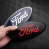 Car Front Hood Emblem With Pins Trunk Badge For Ford ST Line Focus Mustang Fiesta Puma Ranger Kuga MK7 MAX F150 Mondeo Escape APY1