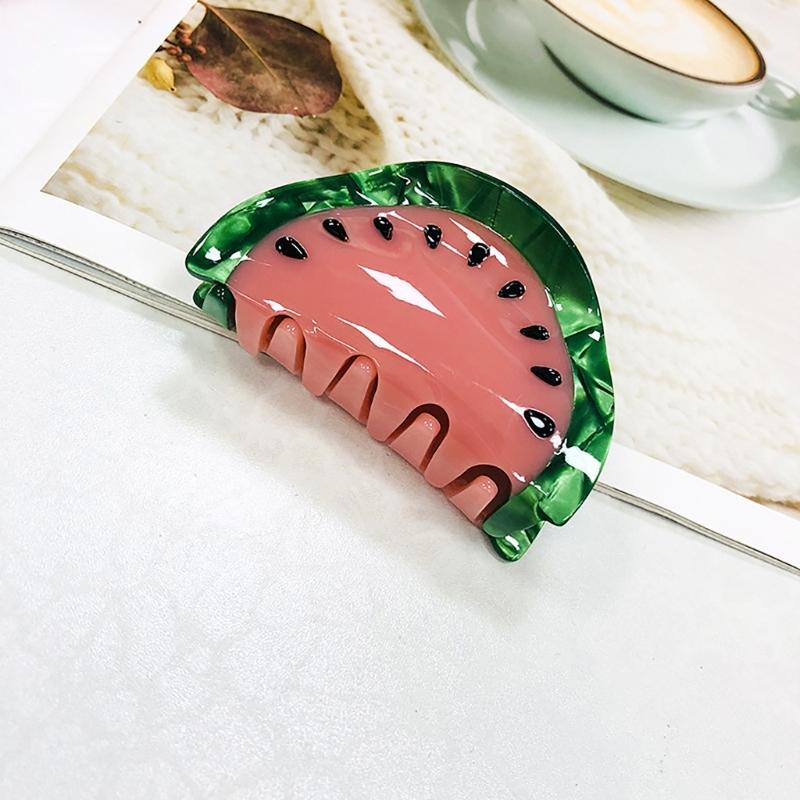Fashion Hair Clip Lovely Fruit Claw Clip PonytailHolder Women Hair Accessories