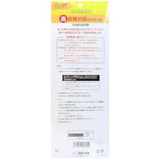 Columbus High Resilience Shock Absorption Antibacterial Insole Unisex (2128cm)