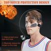 Nose Guard for Broken Nose Baseball Softball Basketball Face Mask Adjustable Face Shield Masks with Padding Nose Guard Protects Nose and Eye from