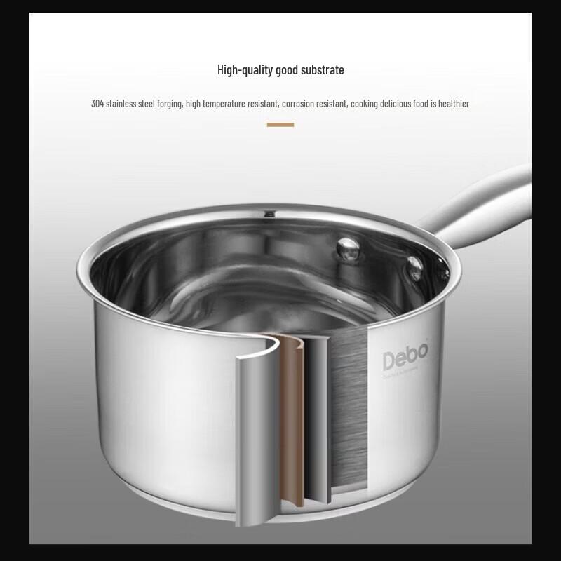 Debo DEP-607 Tino Stainless Steel Saucepan
