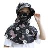 Fashion Quick Dry Face Mask Sun Hat Anti Uv Breathable Fisherman Hat Wide Brim Adjustable Tea Picking Work Hat Summer