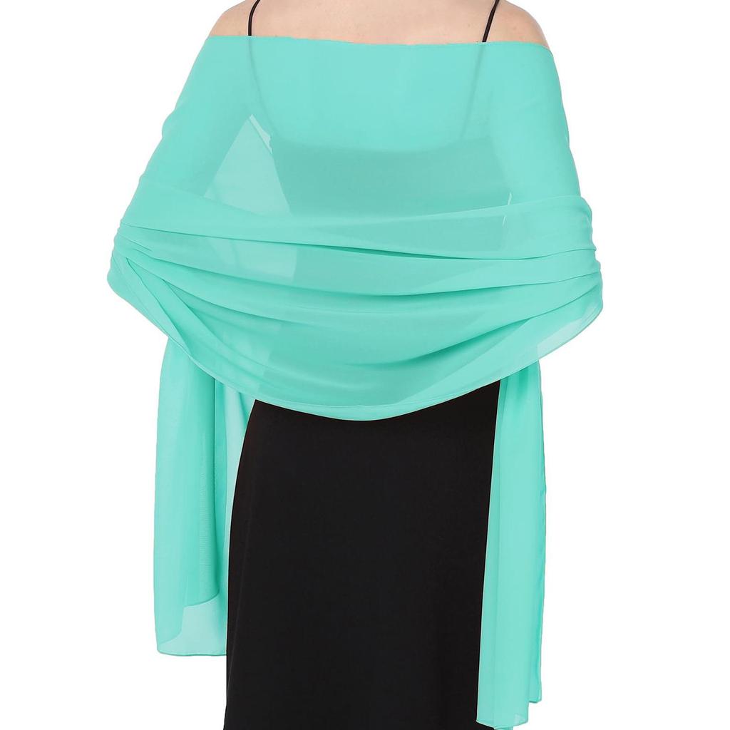 Women's Chiffon Evening Shawl and Wrap for Weddings and Bridesmaids