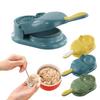 2 In1 urządzenie do robienia pierogów zestaw DIY Wrapper Presser instrukcja oszczędzająca pracę Ravioli Empanadas ciasto maszyna do formowania skóry gadżety kuchenne