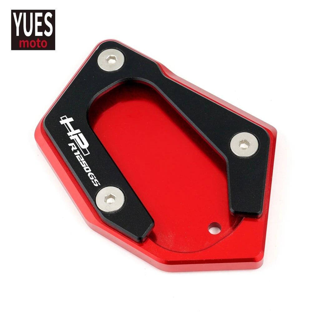 Motorcycle Accessories CNC Kickstand Side Stand Vergroter Plaat Extension Pad For BMW R1250GS HP Adv Adventure Low Suspension