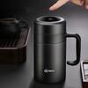 Business Office Large Capacity Smart Temperature Display Insulated Tea Separation Mug 500-520ml