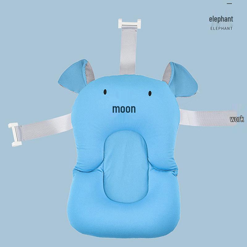 Dinosaur Baby Bath Reclining Support Mat - Newborn Bath Seat & Float